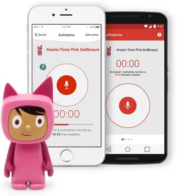 Tonies Kreativ-Tonie, Pink/hellbraun 4 Tonies Kreativ-Tonie, Pink/hellbraun – Bild 2