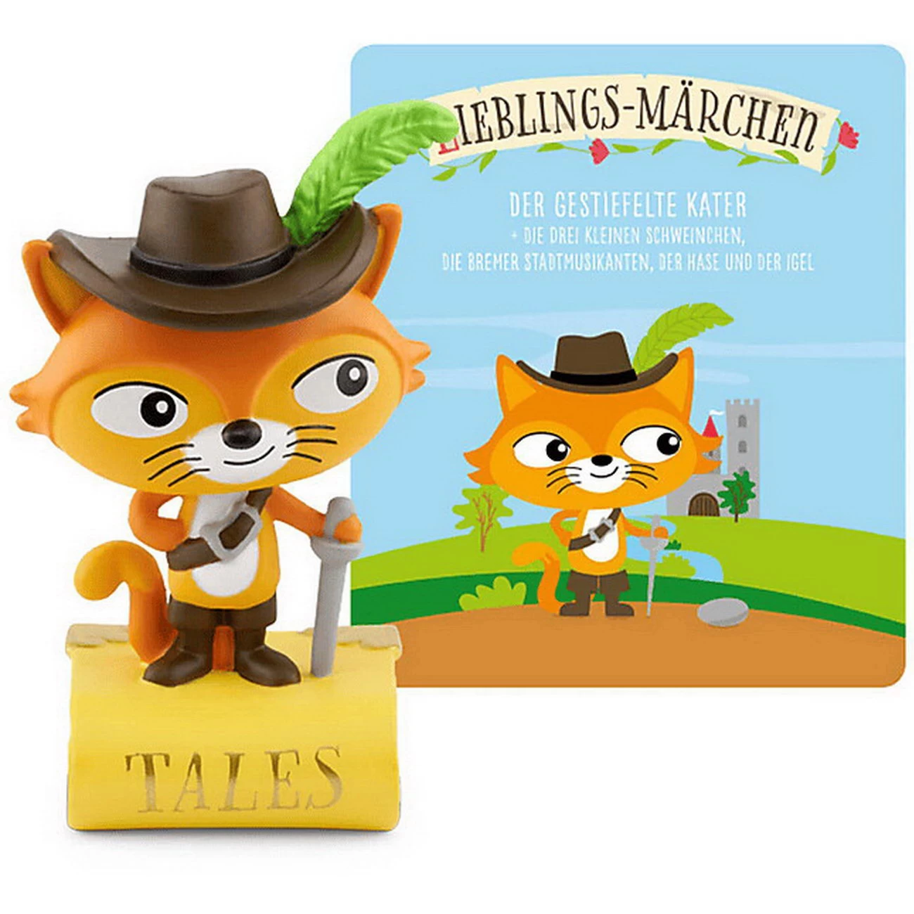 Tonies - Lieblings Märchen - Der Gestiefelte Kater NEU 2023 - Hörbuch 3 Tonies - Lieblings Märchen - Der Gestiefelte Kater NEU 2023 - Hörbuch